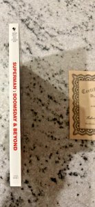 Superman Doomsday & Beyond SIGNED By Louise Simonson DC Comics Book Bantam J935 