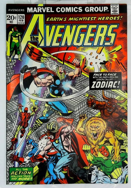 Avengers (1963 series)  #120, VF- (Actual scan)