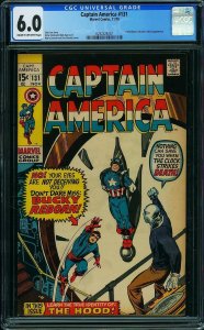 Captain America #131 (1970) CGC 6.0 FN