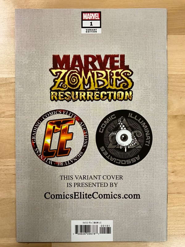 Marvel Zombies: Resurrection Brown Virgin Cover (2019)