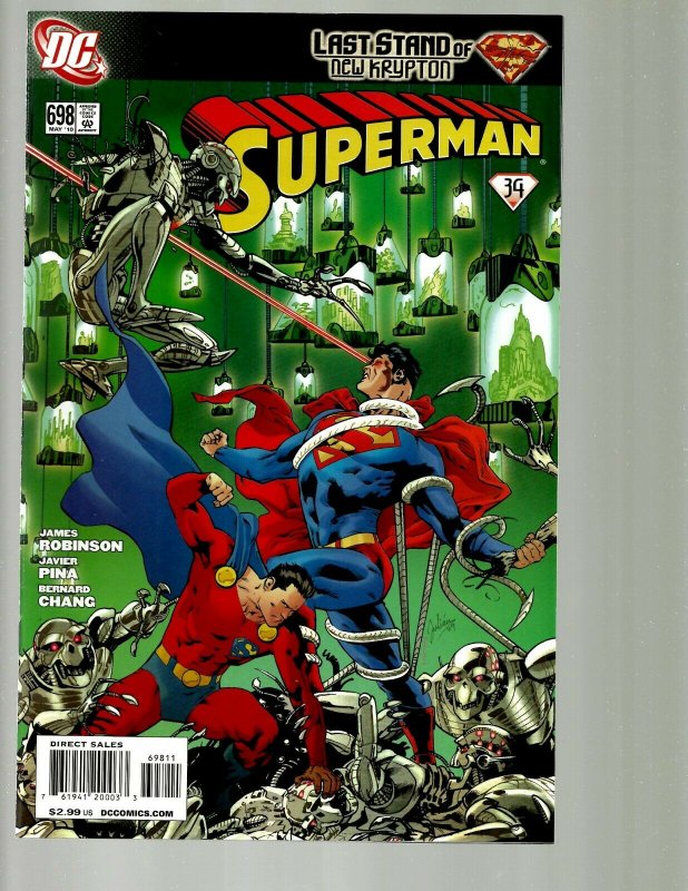 12  DC Superman Comics # 693 694 695 696 697 698 699 670 671 672 673 674 GK45