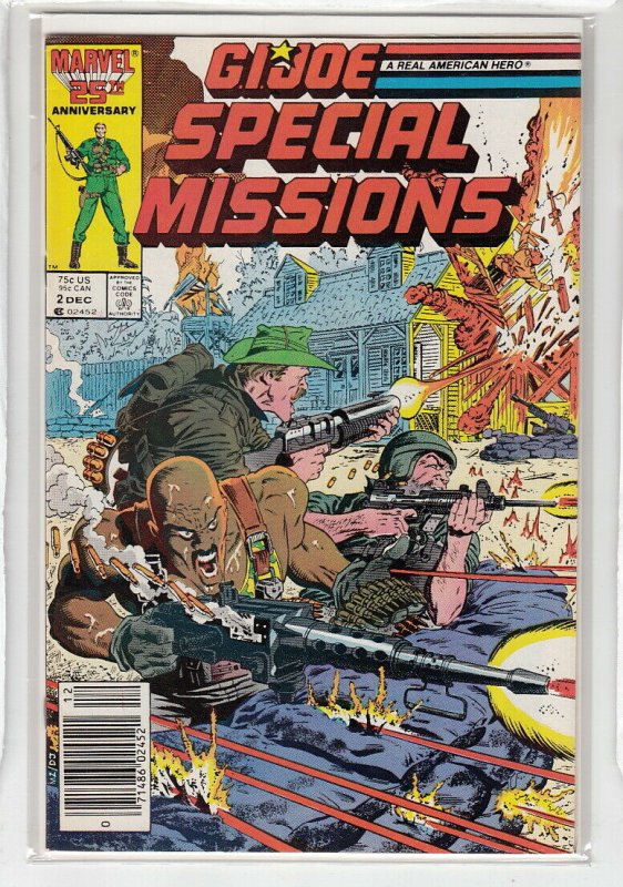 GI JOE: SPECIAL MISSIONS (1986 MARVEL) #2 FN A01846