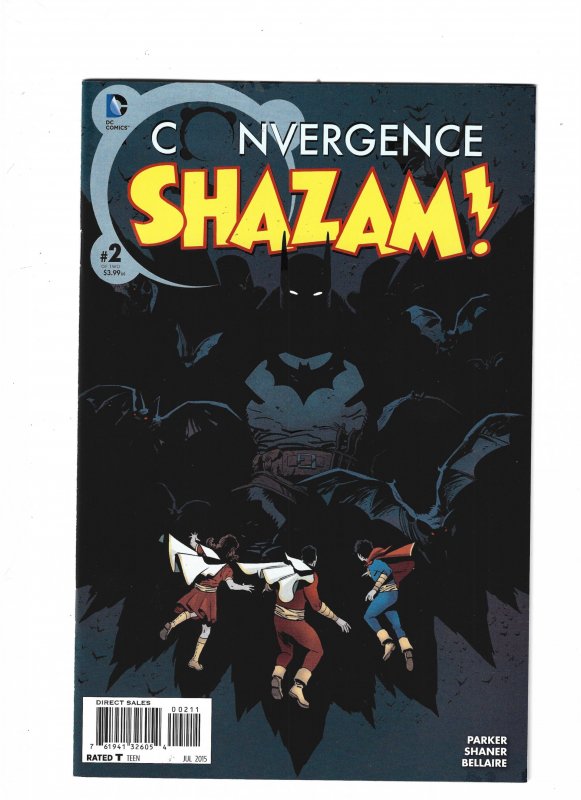 Convergence Shazam #1 variant  & 2 (2015)