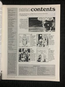 1983 NEMO CLASSIC COMICS LIBRARY Magazine #4 FN- 5.5 Flash Gordon