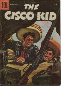 Cisco Kid #30 1955-Dell-painted cover-Bob Jenny art-VG