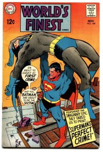 WORLDS FINEST #180 1968-SUPERMAN comic book -BATMAN-NEAL ADAMS