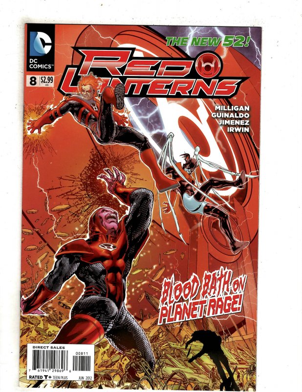 Red Lanterns #8 (2012) OF25