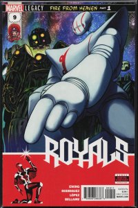 Royals #9 (2017) Inhumans
