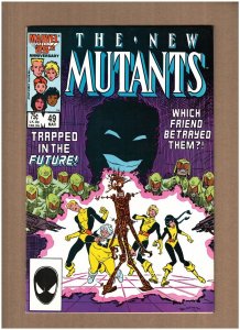 New Mutants #49 Marvel Comics 1987 Chris Claremont Sunspot Magik VF+ 8.5