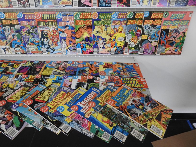 Huge Lot of 190 Comics W/ Superboy, Shazam, Omac, Kamandi, +More Avg FN+ Cond!