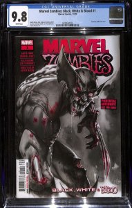 Marvel Zombies: Black, White & Blood #1 (Marvel, 2023) CGC 9.8 Zombie Wolverine!
