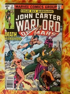 John Carter Warlord of Mars #27 (1979) - VF