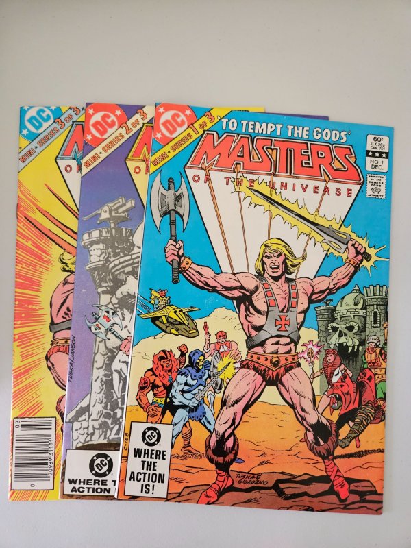 Masters of the Universe 1 2 & 3 complete mini series (1982)