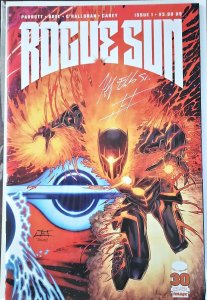 Rogue Sun #1 Connecting Var Signed by Jeff Edwards w/COA