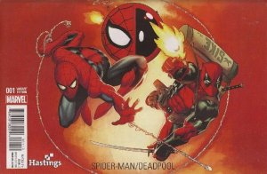 Spider-Man Deadpool #1 Hastings Variant (2016) NM Marvel Comics 1st Print