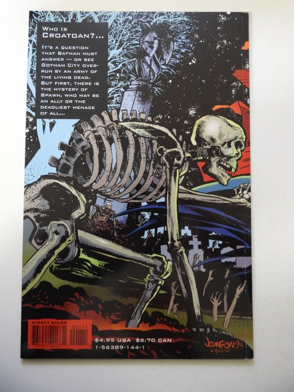 Batman-Spawn: War Devil VF+ condition