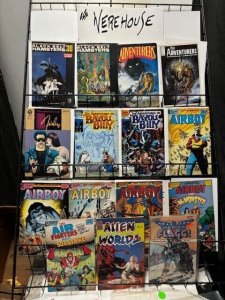 INDIE COMICS 20th century SHORT WHITE BOX 178 diff A-F Eclipse Comico++WYSIWYG