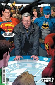 Batman Superman Worlds Finest #25 Cover G Dan Mora William Shatner Cameo Card St