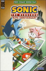 Sonic the Hedgehog (IDW) FCBD #2021 VF; IDW | 30th Anniversary - we combine ship