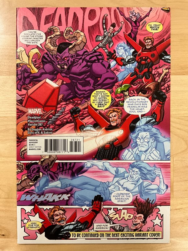 Despicable Deadpool #287 Koblish Cover (2017)