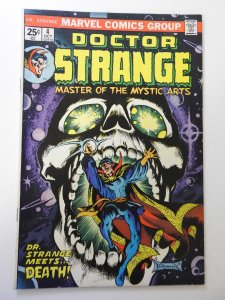 Doctor Strange #4 (1974) VG Condition MVS intact! centerfold detached top staple