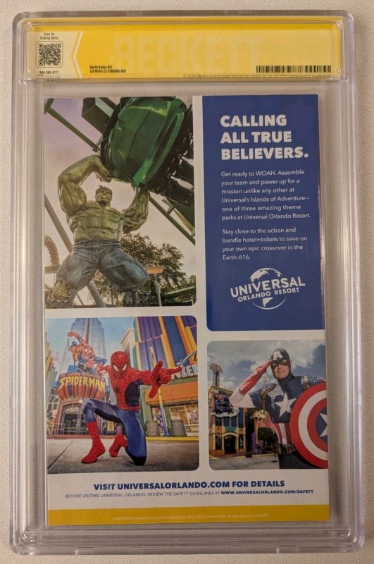 Star Wars Darth Vader #21  CBCS SS 9.8 Signed By Giancarlo Esposito Moff Gideon