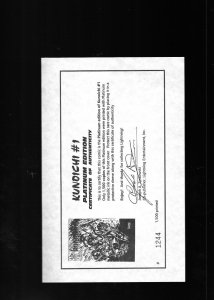 Kunoichi #1 - John Cleary, Greg Weed Cover Art. Platinum Edition. (9.2 OB) 1996