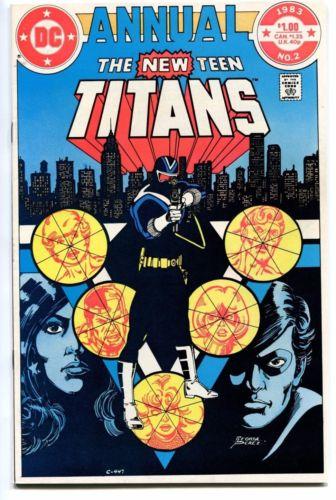 The New Teen Titans Annual 2 1st Vigilante ! VF/NM