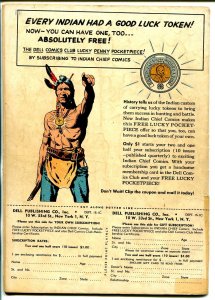 Indian Chief #15  1954 - Dell  -VG - Comic Book