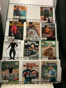 SPORTS ILLUSTRATED Golf Cover Editions 1995-2005 Tiger Woods Duval 11 Issues