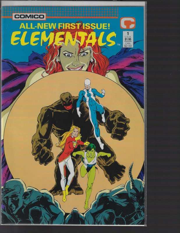 Elementals #1 (Comico, 1989) NM