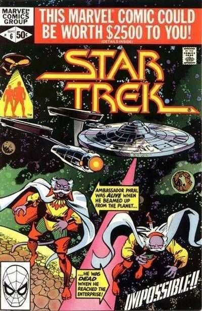 Star Trek (1980 series)  #6, VF- (Stock photo)