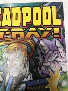 Deadpool Vs Tray (1999) # 33 Variant • Marvel Comics • Signed Joe Kelly • Direct