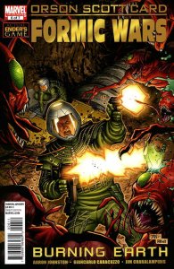 Formic Wars: Burning Earth #6 VG ; Marvel | low grade comic Orson Scott Card