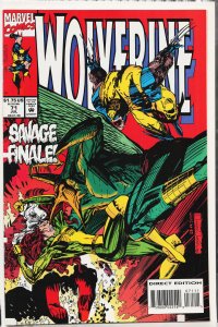 Wolverine #71 (1993) Wolverine