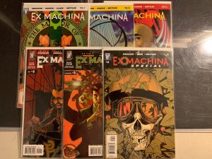 EX MACHINA LOT OF 9 - WILDSTORM COMICS