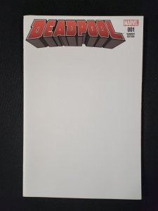 Deadpool 4PC #1 - Blank Sketch Variants / M.Hawthorne + G. Duggan (8.0/8.5) 2015