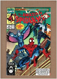 Amazing Spider-man #353 Marvel Comics 1991 Punisher & Darkhawk app. VF/NM 9.0