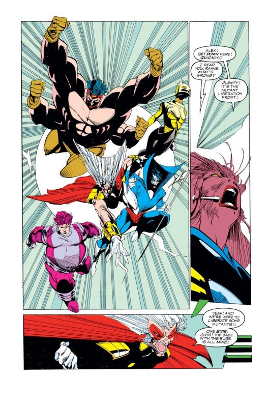 X-FACTOR #77 (1992) LARRY STROMAN | DIRECT EDITION