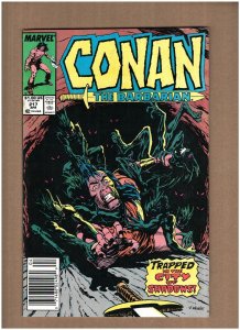 Conan The Barbarian #217 MARK JEWELER'S Marvel Comics 1988 FN/VF 7.0