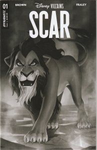 Disney Villains Scar # 1 Variant 1:7 Cover Z NM Dynamite [19]
