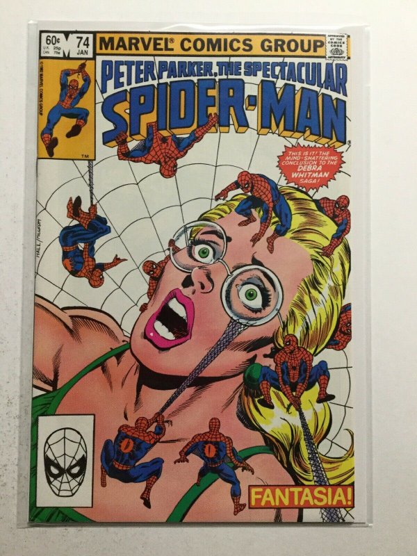 Peter Parker, The Spectacular Spider-Man 74 Near Mint Nm Marvel