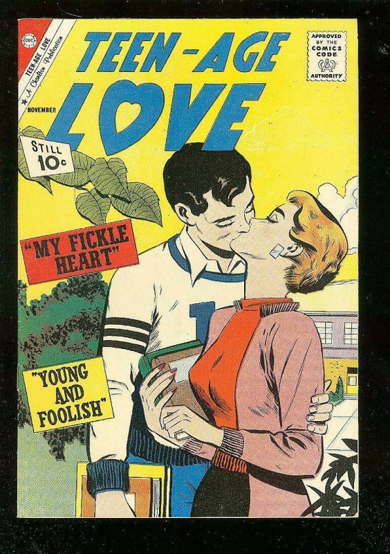 TEEN-AGE LOVE #23 1961-CHARLTON ROMANCE COMICS VF