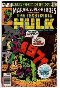Marvel Super-Heroes #87 (1980) Hulk