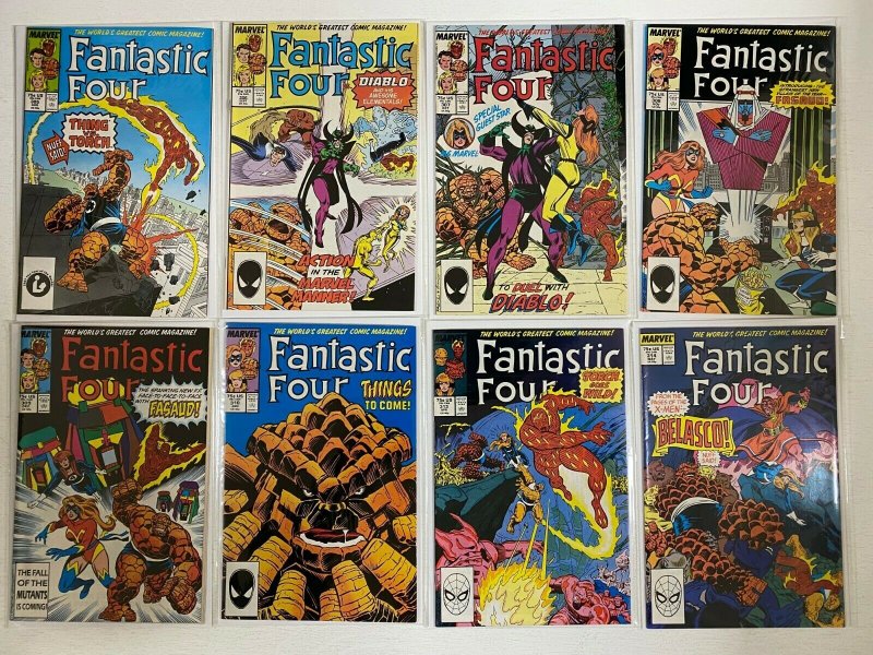Fantastic Four comic lot 40 diff from:#248-342 (1982-90)