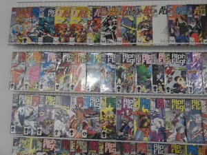 Huge Lot of 160+ Comics W/ Alpha Flight, Silver Surfer, +More! Avg. VF Condition