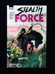 Stealth Force #4  Malibu Comics 1987 Vf/Nm