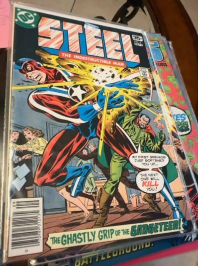 Steel, the Indestructible Man #4 (1978) Steel 