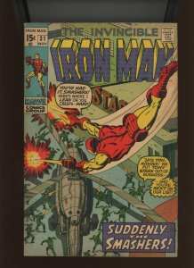 (1970) Iron Man #31: BRONZE AGE! WE COMBINE SHIPPING! (3.5)