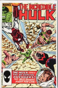 The Incredible Hulk #316 (1986) Hulk